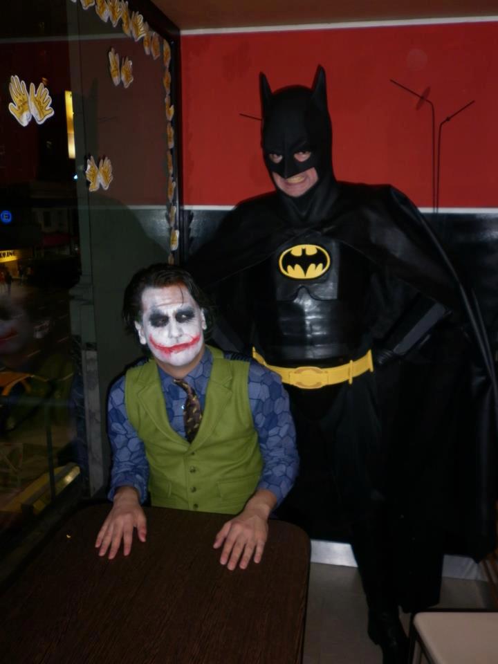 Batman and Mr J.