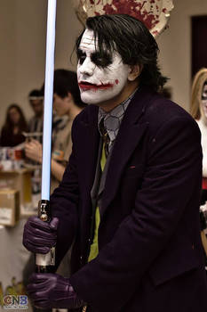 The Joker cosplay