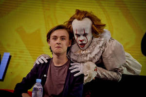 Pennywise and Bill Denbrough