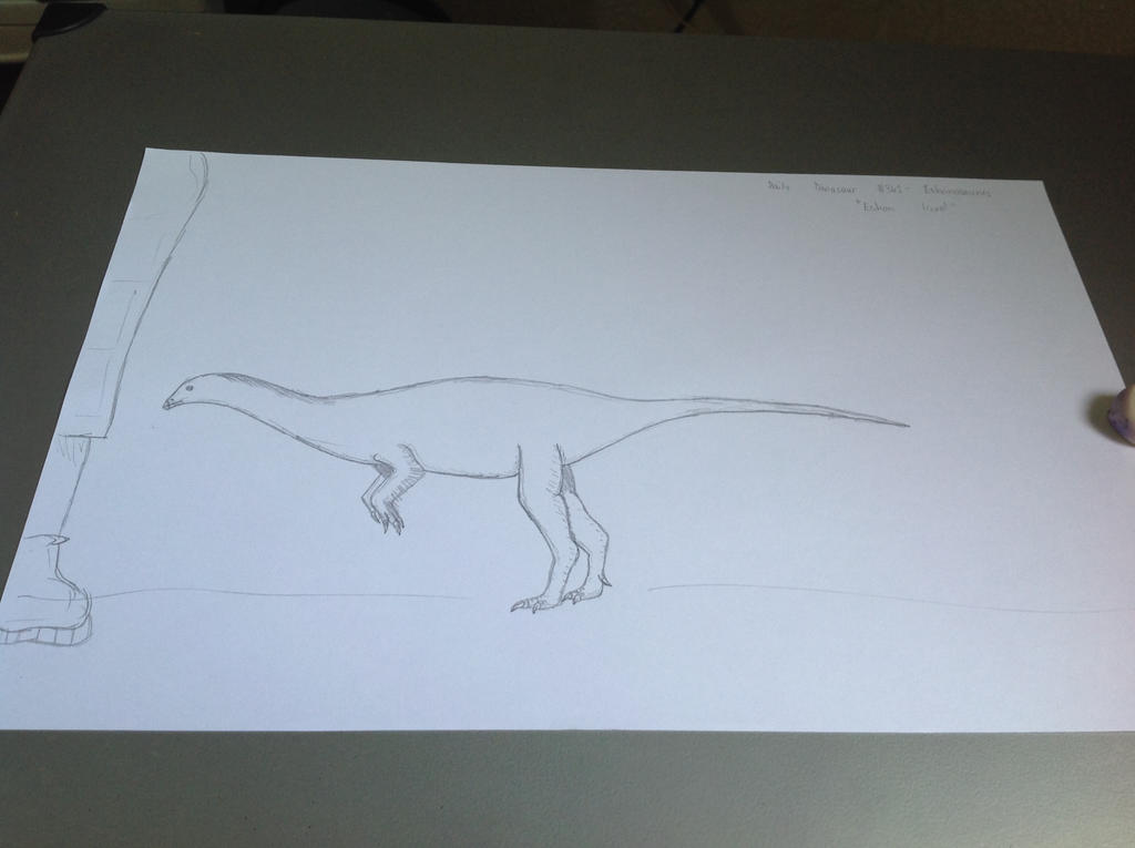 Daily Dinosaur 361 Eshanosaurus, Eshan Lizard by Atlantis536 on