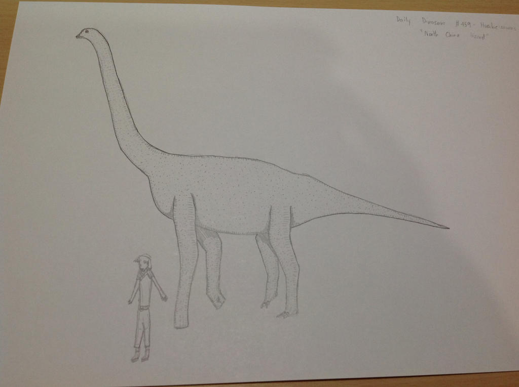 Daily Dinosaur 459 Huabeisaurus, North China by Atlantis536 on