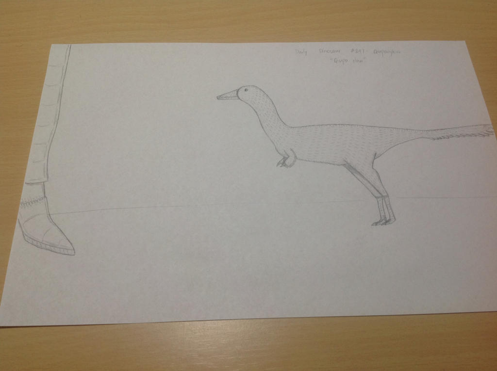 Daily Dinosaur 847 Qiupanykus, Qiupa Claw by Atlantis536 on DeviantArt