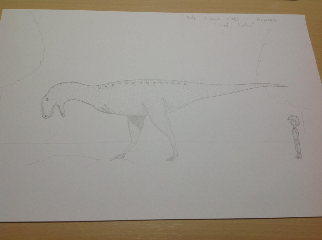 Daily Dinosaur #1083 - Viavenator, Road Hunter by Atlantis536 on DeviantArt