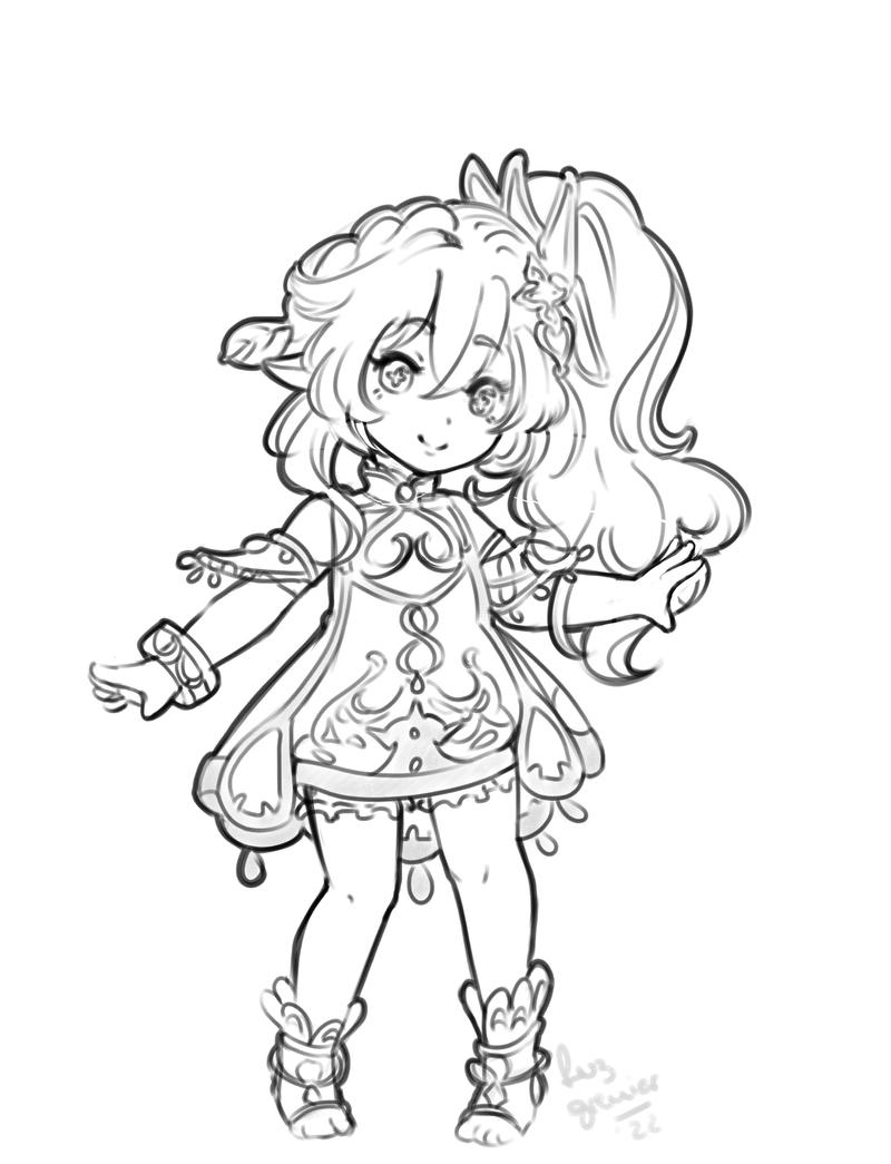 Nahida by dollfiechan on DeviantArt