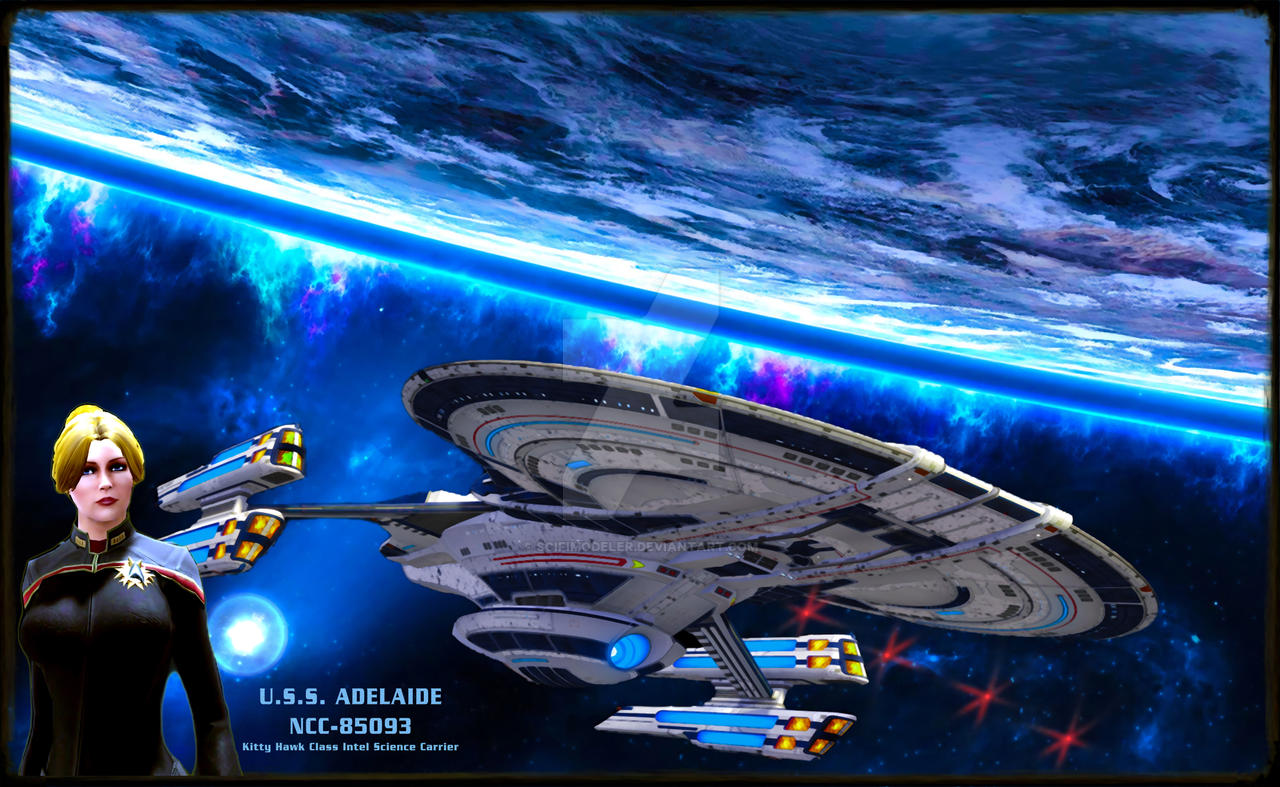Star Trek Online - Kitty Hawk Class USS ADELAIDE by scifimodeler on ...