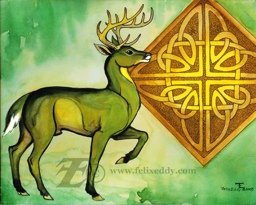 Celtic Stag