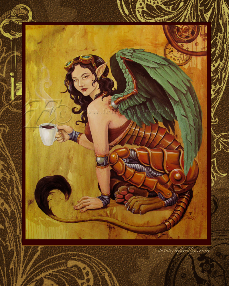 SteamSphinx with Coffee