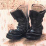 Self-Portrait: Boots