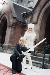 Fate/Zero - Saber and Irisviel