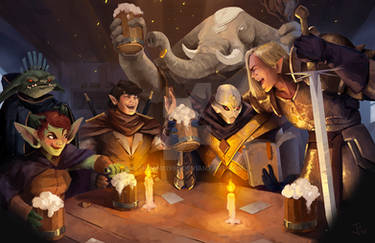 Dungeons and Dragons Party