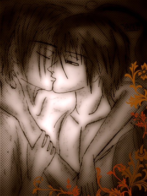 yaoi anime Boy kiss Boy by kaidex on DeviantArt