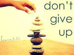 Don't give up by laura-o0o