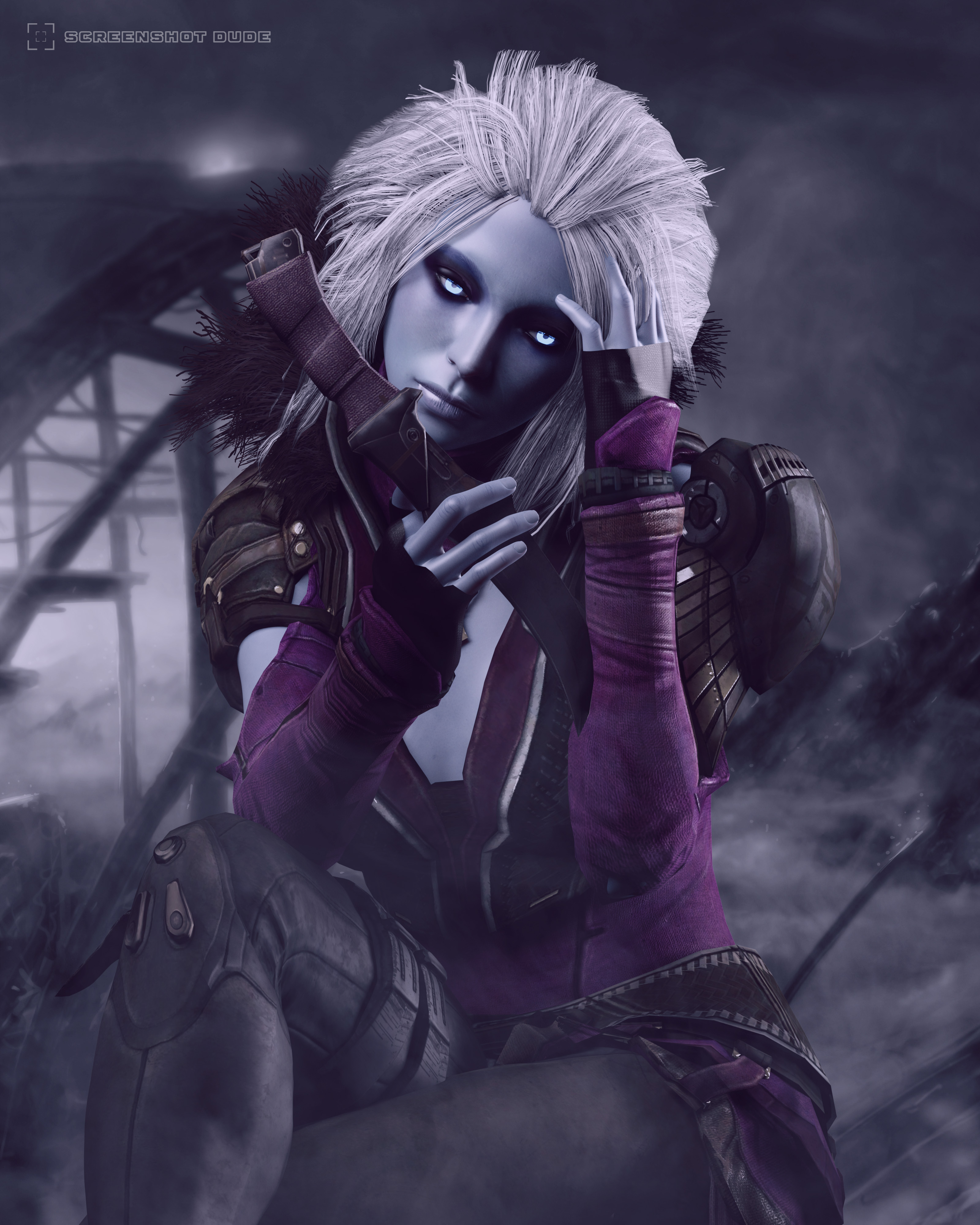 Mara Sov, Queen of the Reef from Destiny by ScreenshotDude on DeviantArt