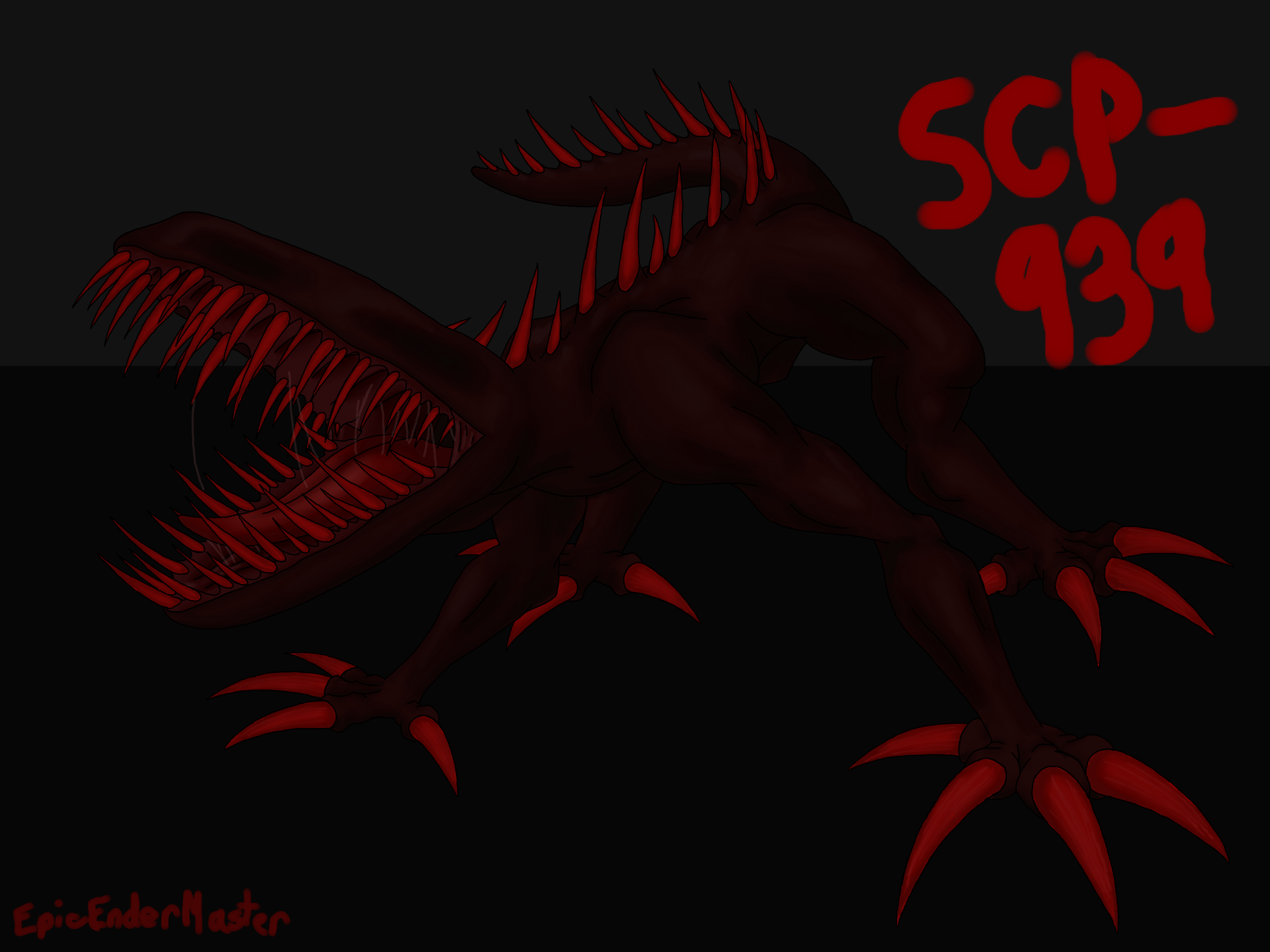 SCP 939 By EpicEnderMaster On DeviantArt.