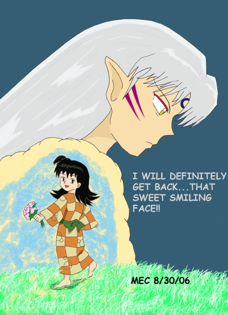 Rin and Sesshomaru