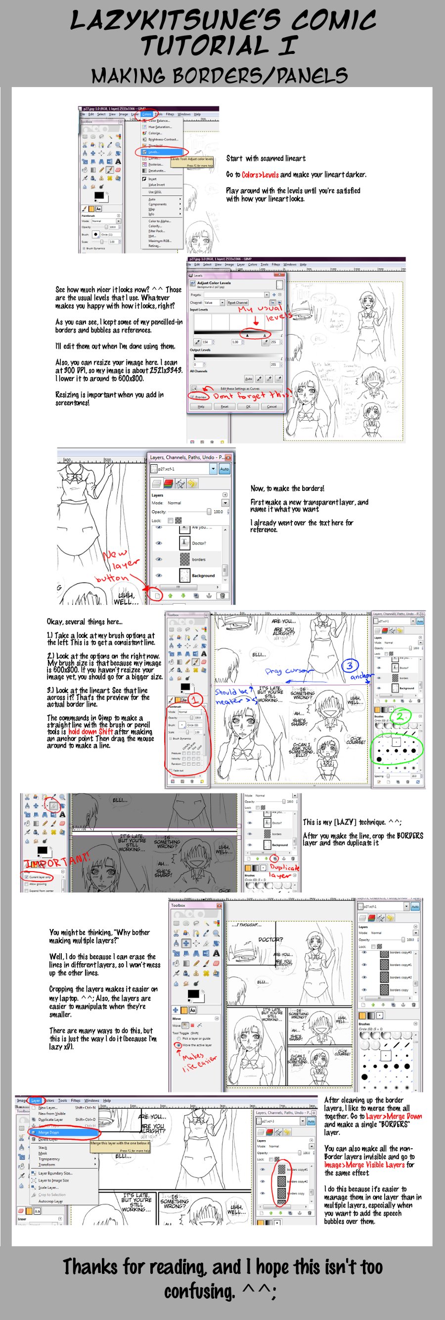 Comic Tutorial 1 - Panels