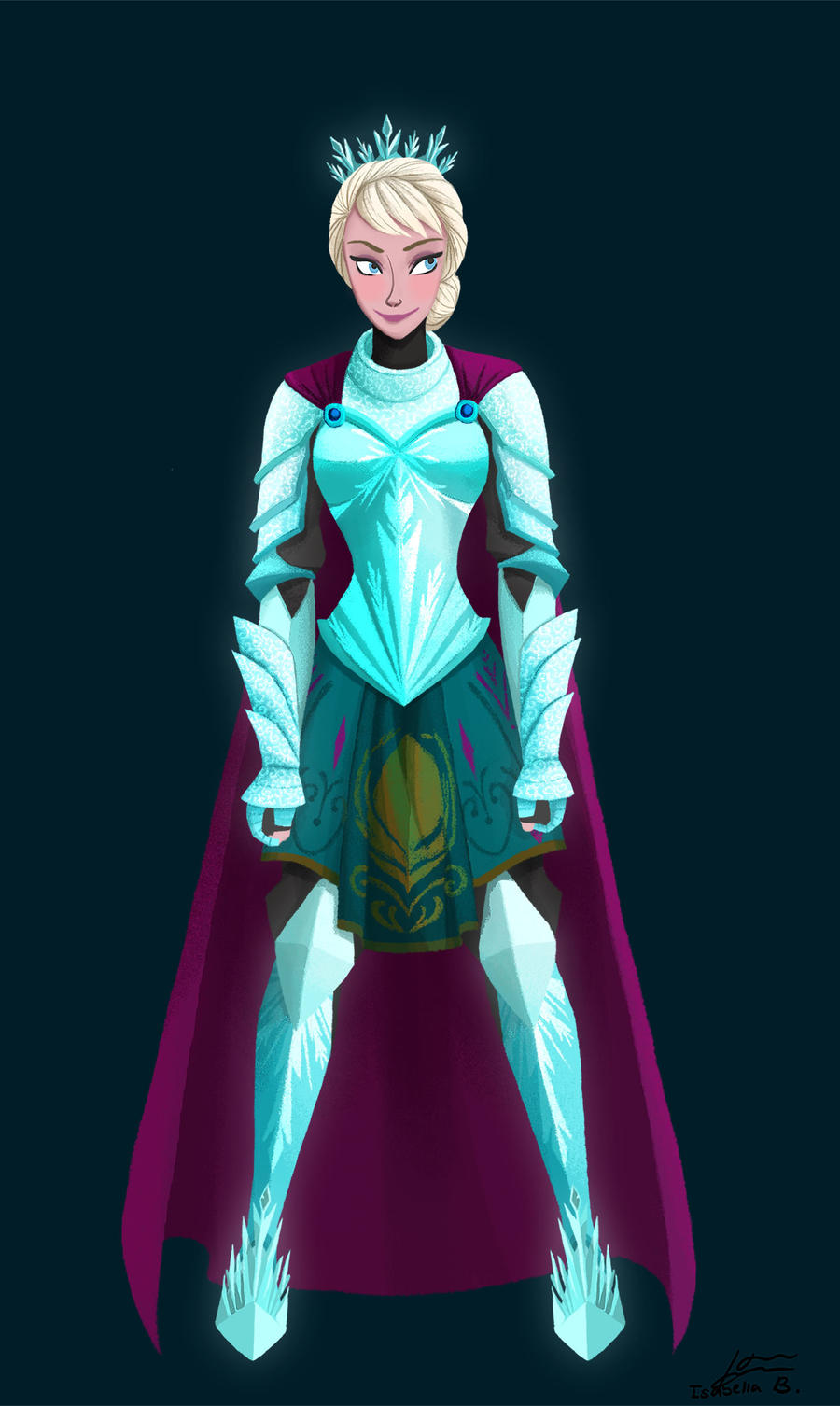 Elsa Protector of the Realm by mizzizabellaSMS on DeviantArt