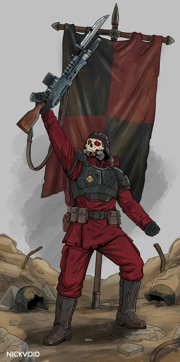 Deviantart Rifleman Guard Imperial Guard - Ignian Reich by NickVoid on DeviantArt