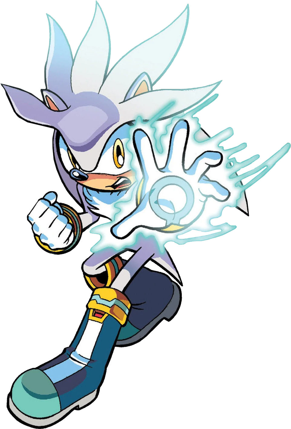 Silver the Hedgehog Render by ArgentinoDeadpool on DeviantArt