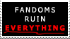 Fandoms....