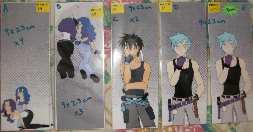 Bookmarks - $4 ea. Set 03