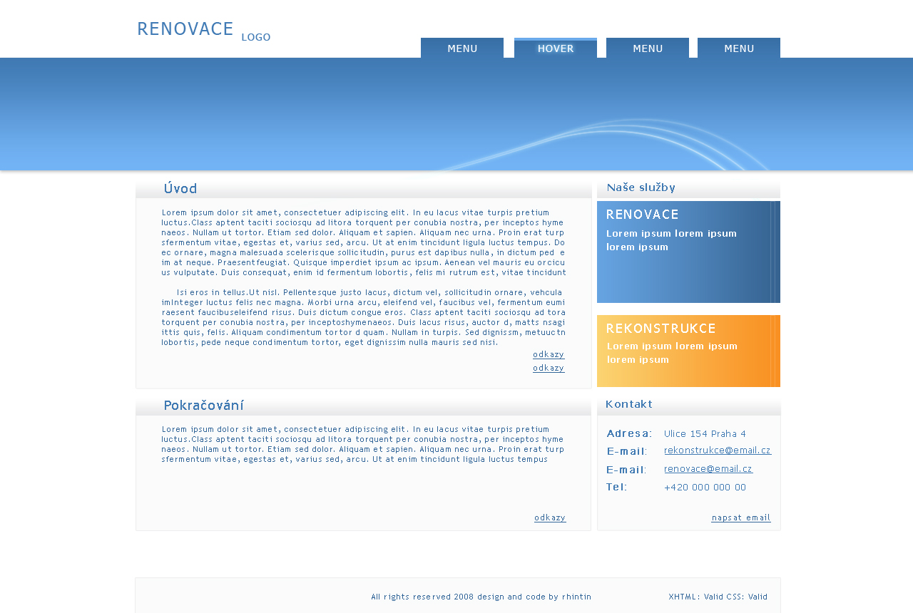 renovace websites