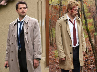 Cass and John- Bringing Back the Trench coat