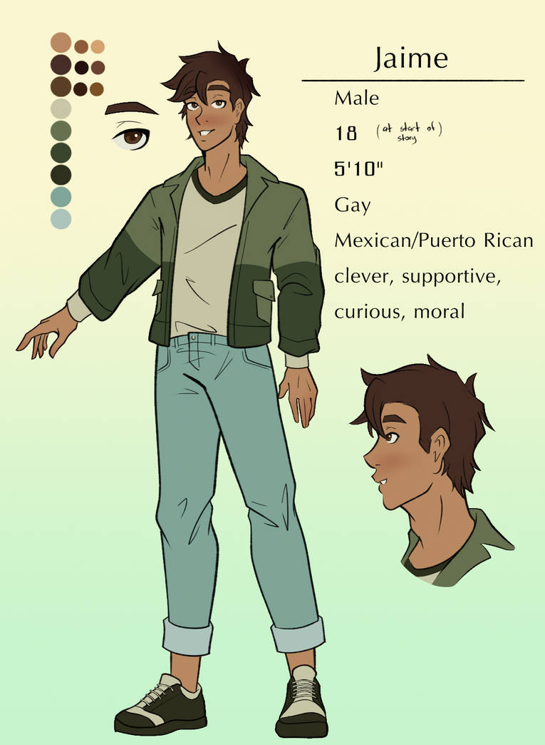 Jaime OC Ref by Dusk-Star17 on DeviantArt