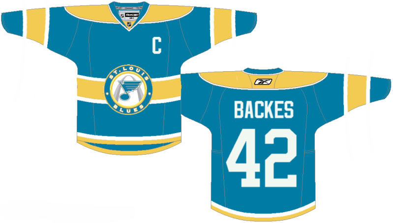 Concept jersey : St. Louis - Blues