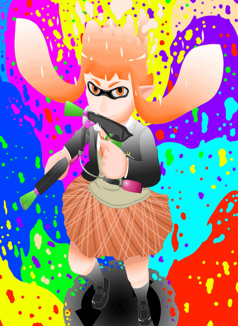 Inklin girl by fonfonoso on DeviantArt