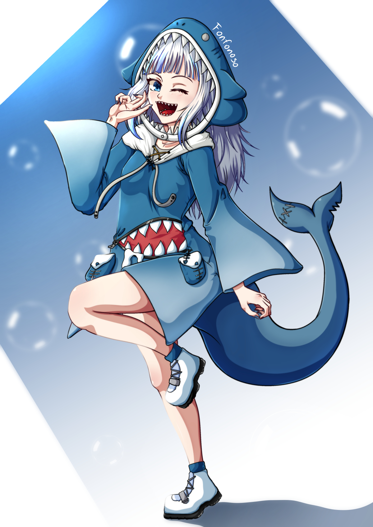 Gawr Gura by fonfonoso on DeviantArt