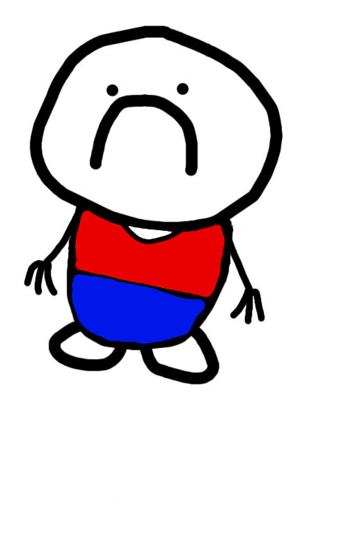 Mr. Sad by CelaCela on DeviantArt