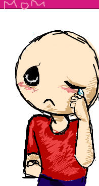 Mr. Sad by momo342 by CelaCela on DeviantArt