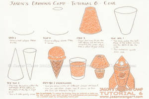 Jason's Drawing Camp - Tutorial 6 - Cone