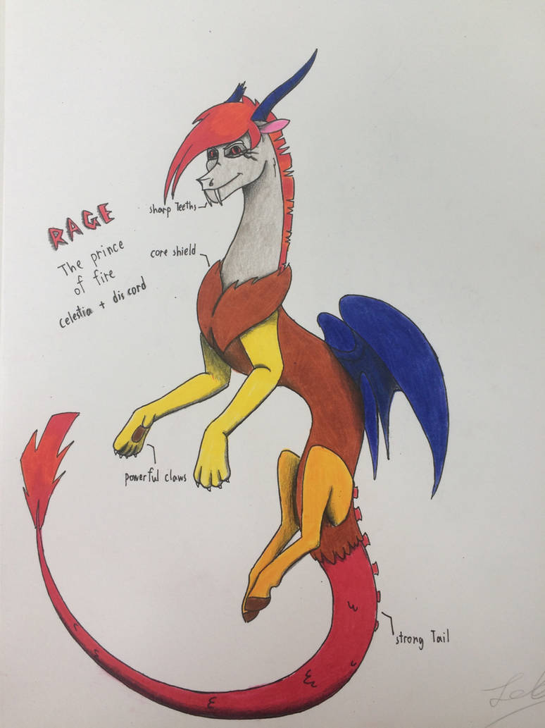 MLP:Rage the prince of fire by Guntaman on DeviantArt