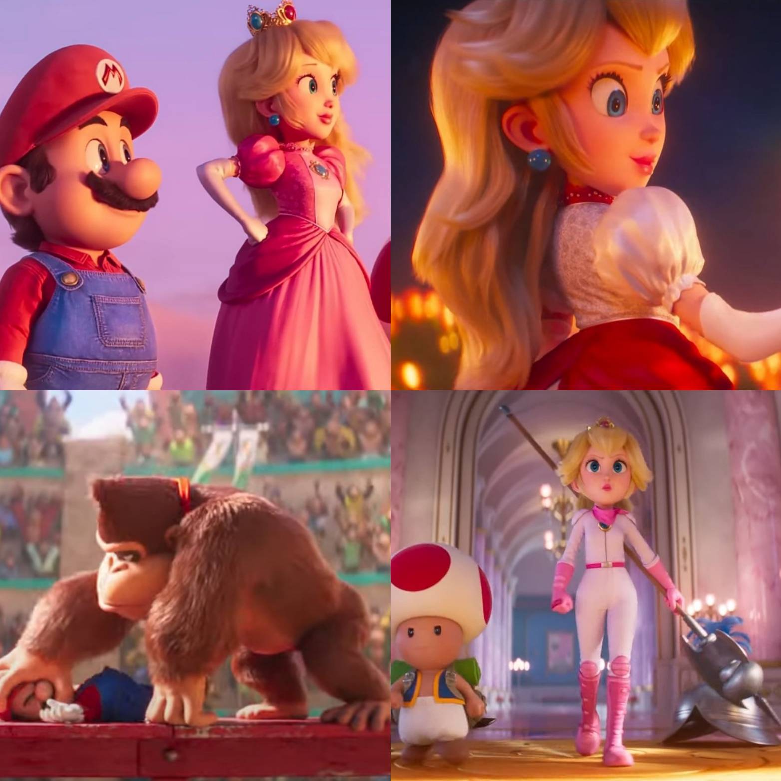 Super Mario Bros. Trailer: Princess Peach, Mario Kart and Donkey Kong