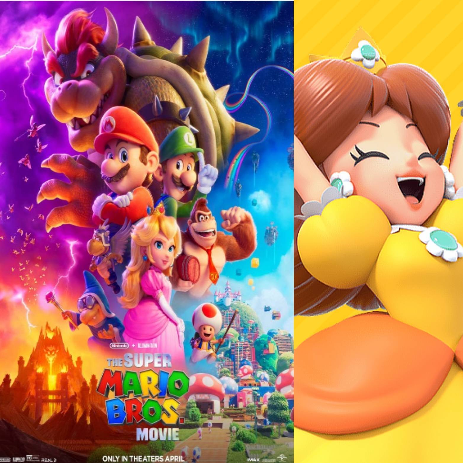 Daisy s Reaction For The Super Mario Bros Movie By Kazmakaneko On daisy-s-reaction-for-the-super-mario-bros-movie-by-kazmakaneko-on