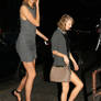 Karlie Kloss Towering over Taylor Swift