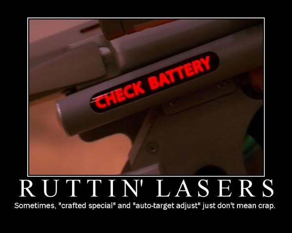 Ruttin' Lasers