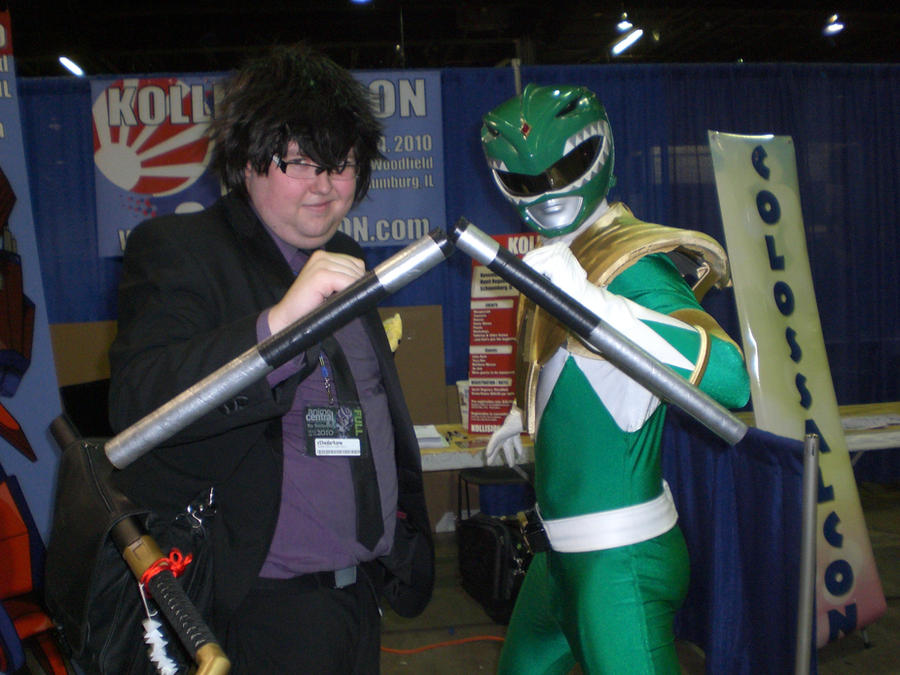 Green and X Ranger