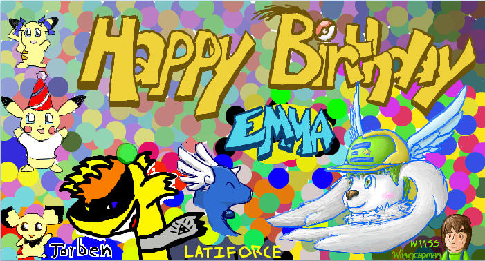 Happy birthday Emma colab