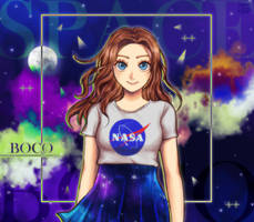 Space girl Boco