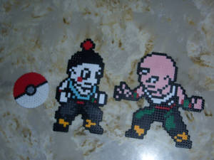 Chiaotzu and Tien perler