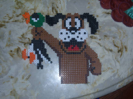 Duck Hunt Dog Perler