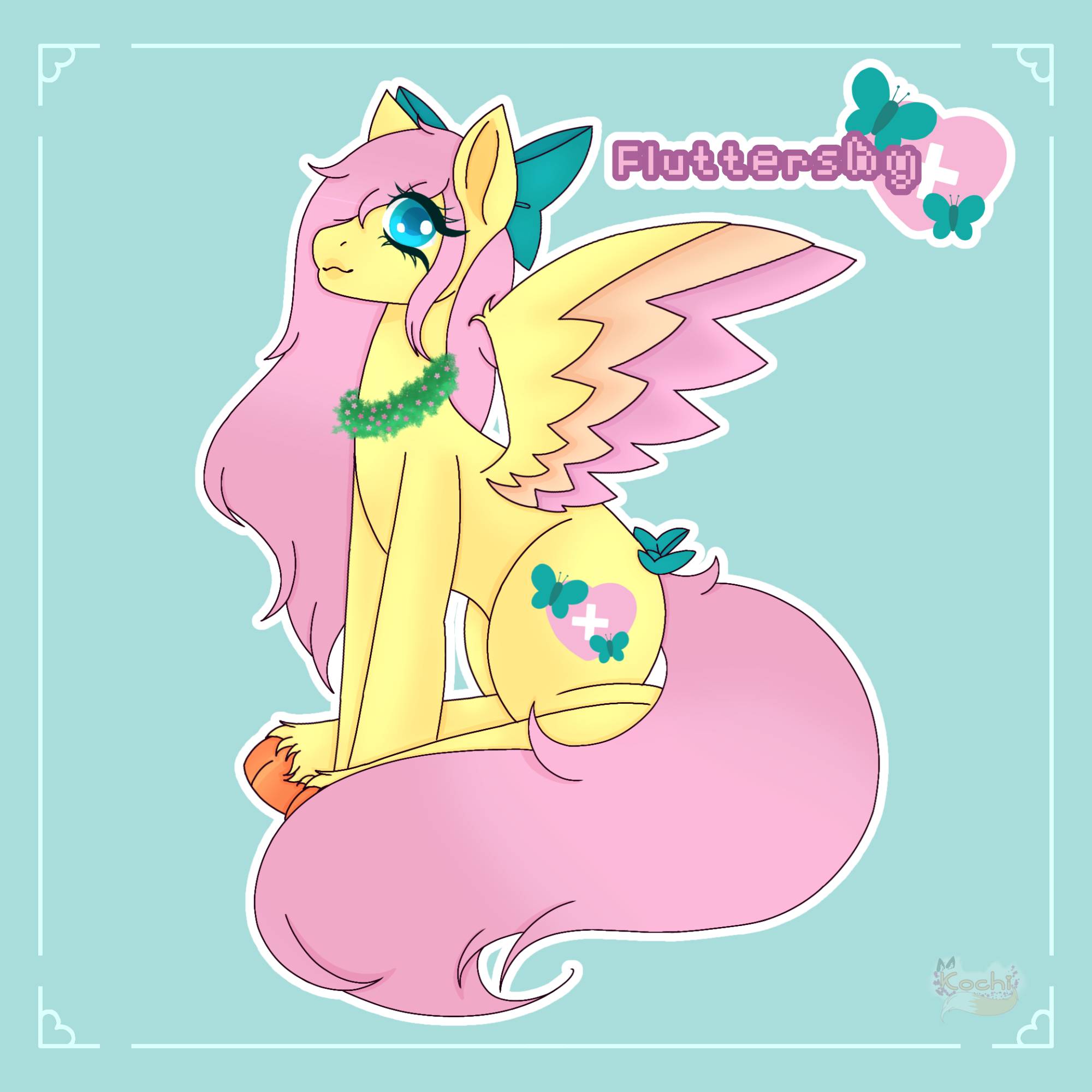 Flutterdaisy Fluttershy Redesign by OfficalMaddieRose on DeviantArt