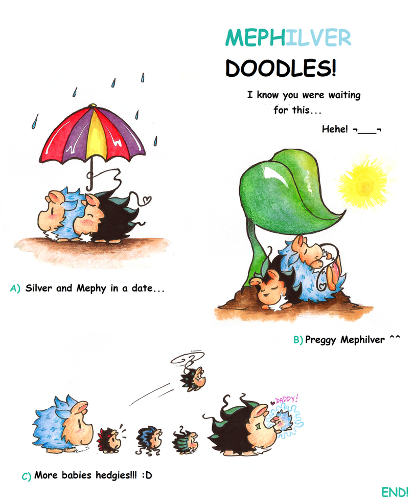 Mephilver Chibi Hedgies 16 - Mephilver Doodles by Kawaii-Week on DeviantArt