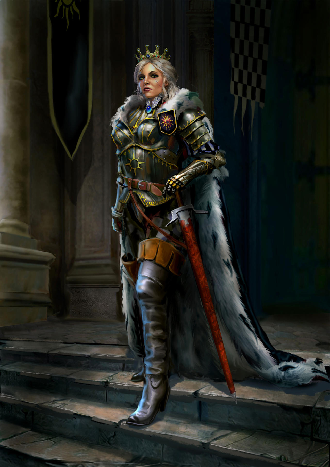 cirilla__the_empress_of_nilfgaard_by_yur