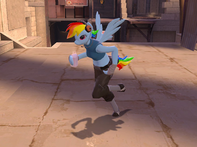 Rainbow Dash V2 with links