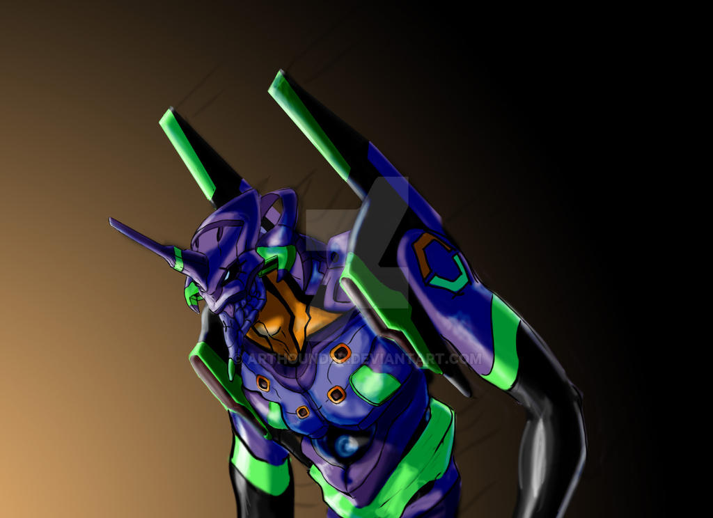 Eva Unit 01 by ArtHounder on DeviantArt