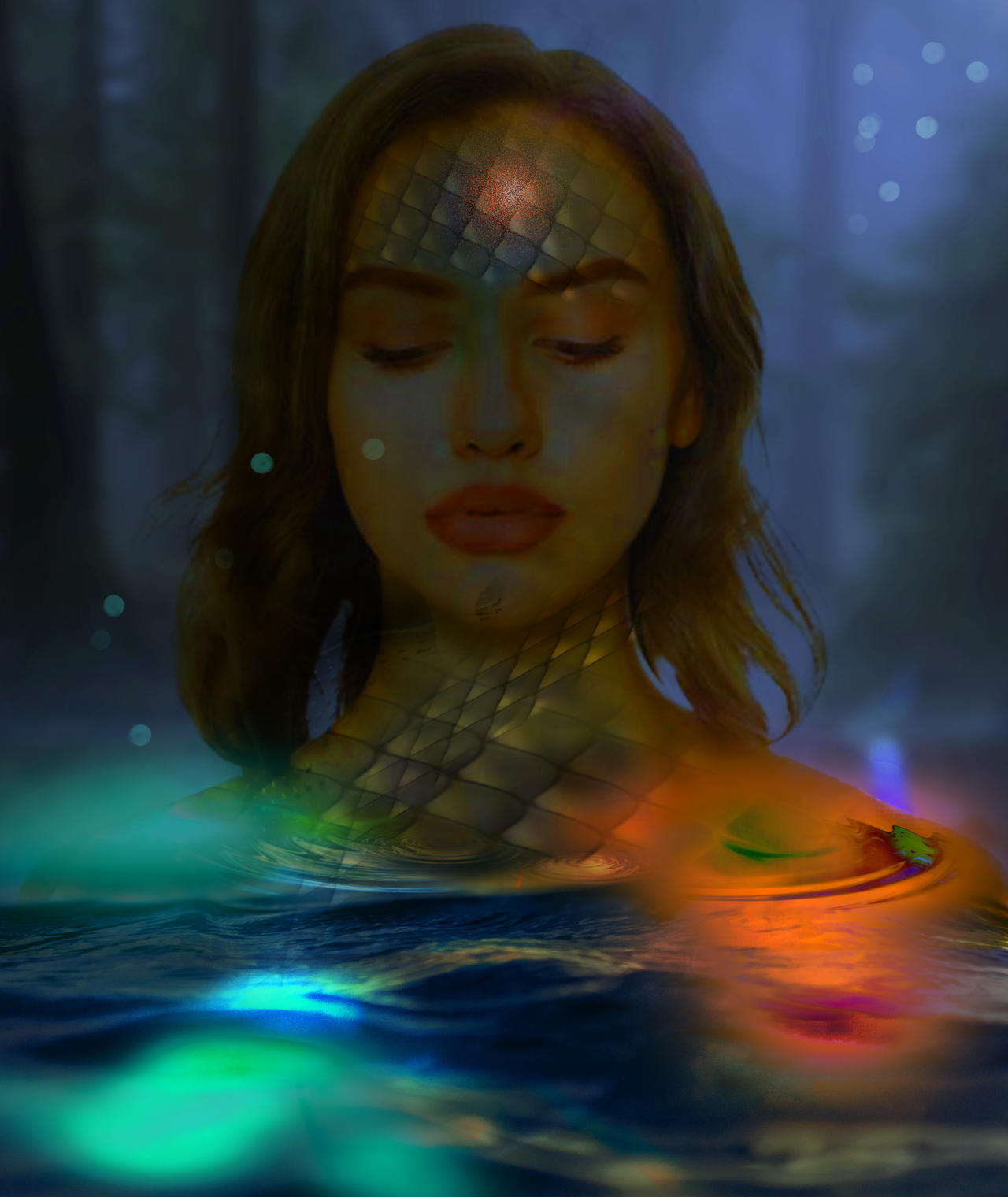 Mermaids Rio Mermaid in water by pricillasolorio on DeviantArt